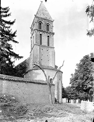 Clocher, côté sud-est