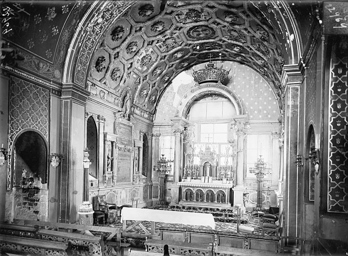 Chapelle - Vue intérieure du choeur