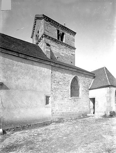 Façade sud : Clocher