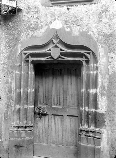 Cour intérieure : Porte