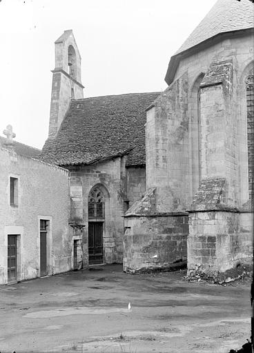 Transept sud et partie de l'abside, côté est