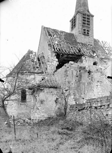 Abside et absidiole, au nord