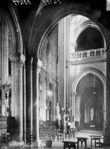 Transept et bas-côté sud