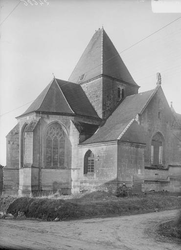 Abside et clocher, au nord