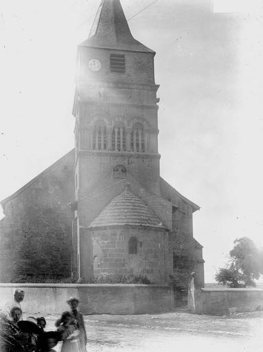 Abside et clocher