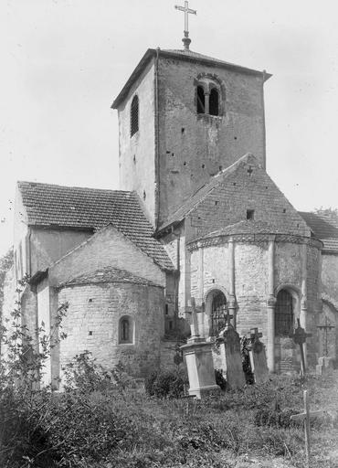 Abside et clocher