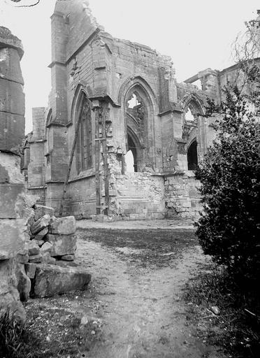 Bras sud du transept, partie