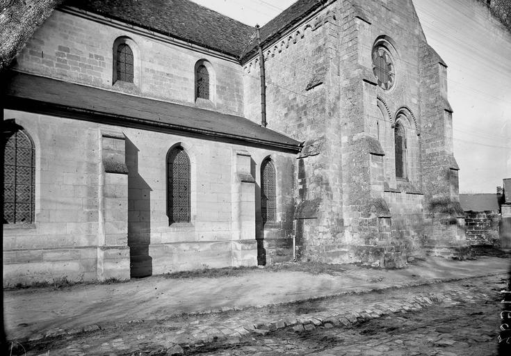 Transept, côté sud-ouest