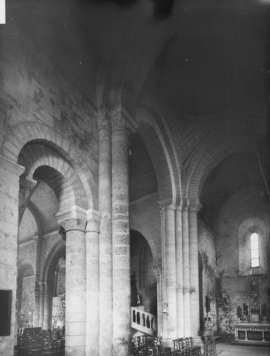 Transept, vue diagonale