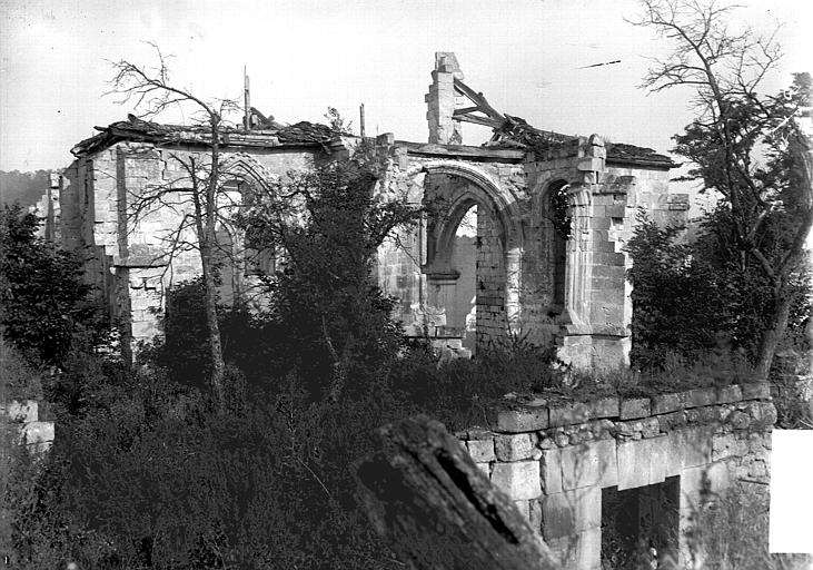 Ruines, côté sud