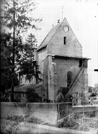 Clocher, côté sud-est