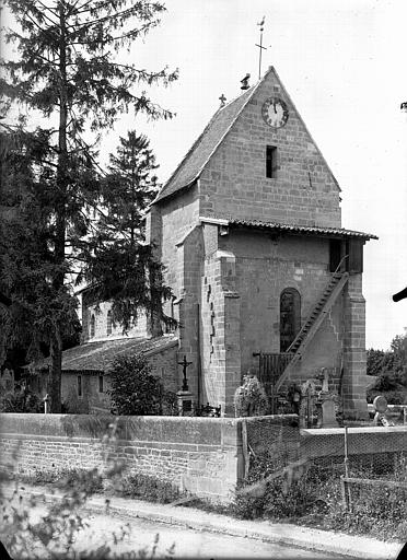 Clocher, côté sud-est