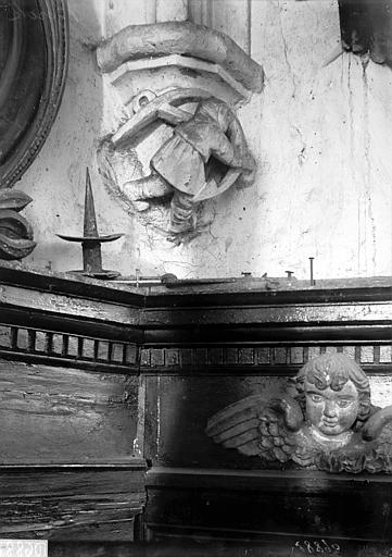 Choeur : culot et boiseries - © Ministère de la Culture (France), Médiathèque du patrimoine et de la photographie, diffusion RMN-GP