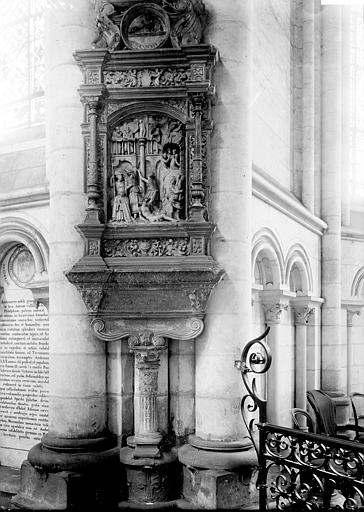 Monument funéraire de Sidrach de Lalaing : Sidrach Misach et Abdenago jetés dans la fournaise