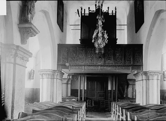 Nef vue du choeur et orgues - © Ministère de la Culture (France), Médiathèque du patrimoine et de la photographie, diffusion RMN-GP