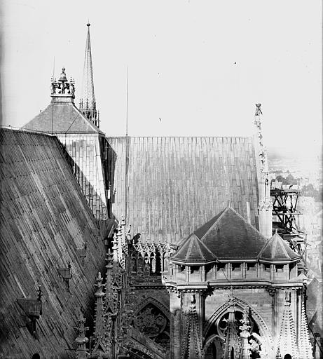 Toiture du bras sud du transept