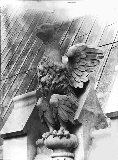 Couronnement, galerie de l'abside, oiseau