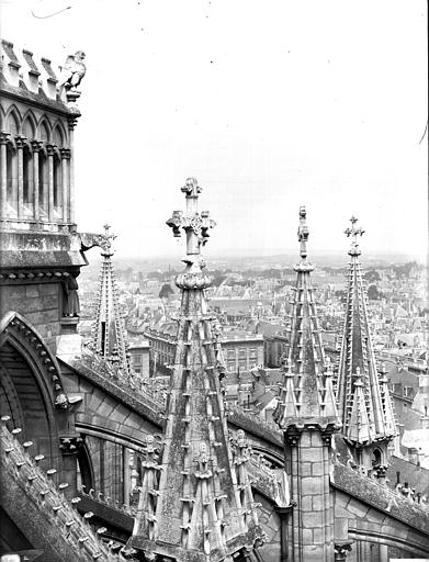 Pinâcles des arcs-boutants de l'abside