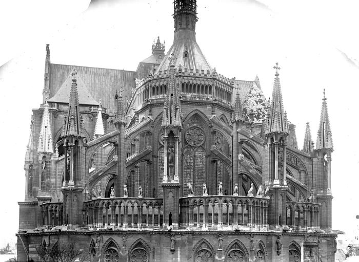 Abside, prise du lycée de Jeunes-Filles