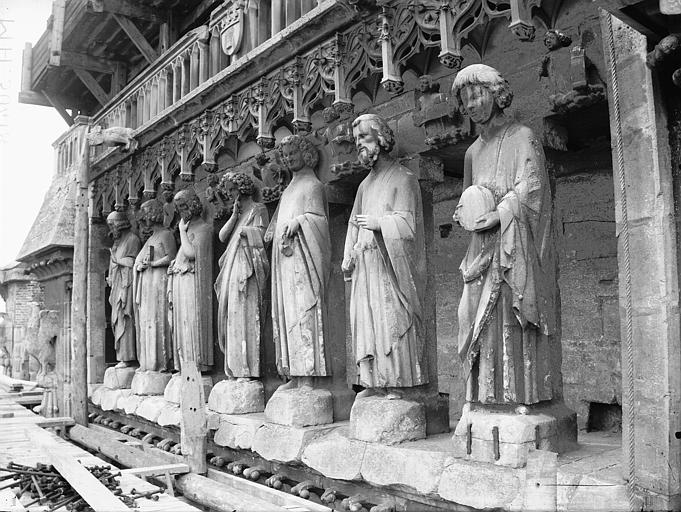 Bras sud du transept, Galerie des Prophètes