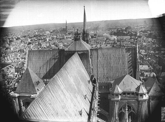 Toiture de la nef et du transept