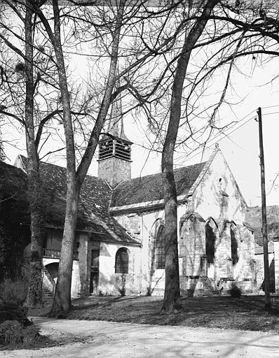 Eglise, abside et clocher