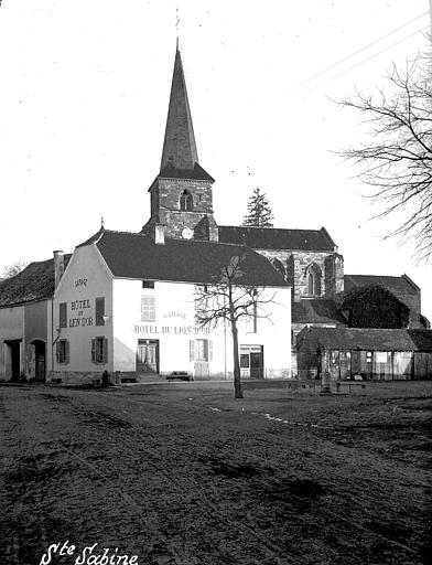 Clocher, côté sud