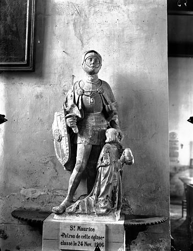 Statue, saint Maurice