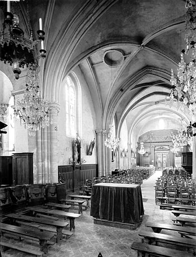 Nef, vue du choeur