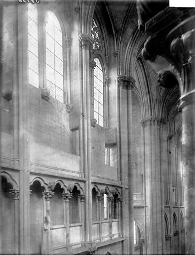 Triforium et fenêtres hautes