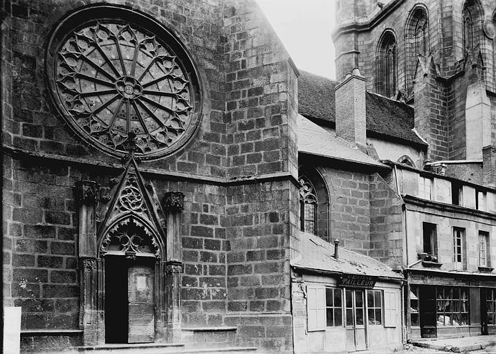 Façade nord, bras nord du transept