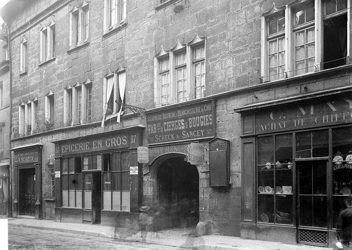 Façades: vue diagonale