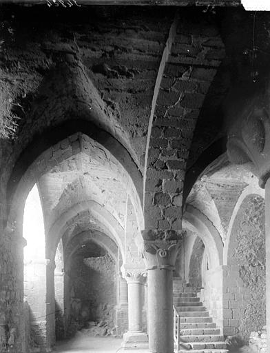 Salle de l'Aquilon vue du chemin de ronde