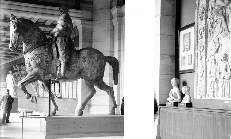 Moulage de la statue équestre du condottiere Bartolomeo Colleone