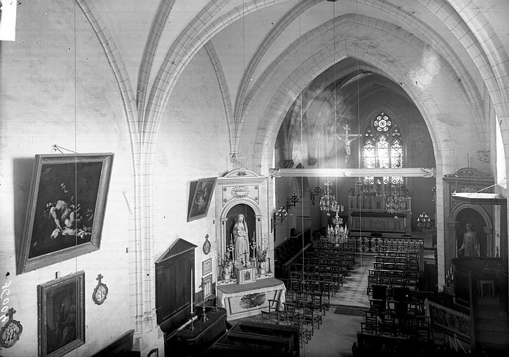 Nef vue de la tribune