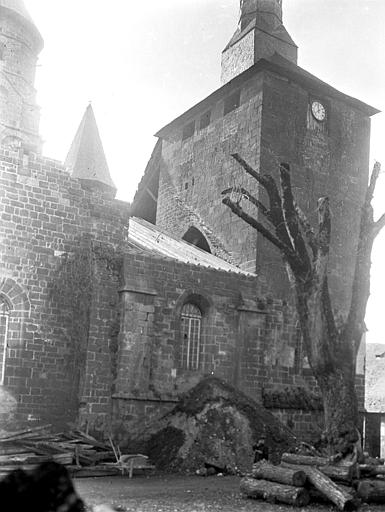 Façade nord : Tour nord-ouest