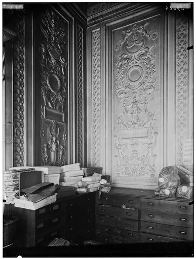 Boiseries d'une salle