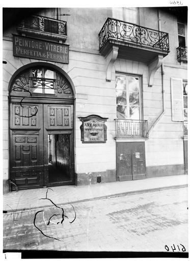 Façade sur rue