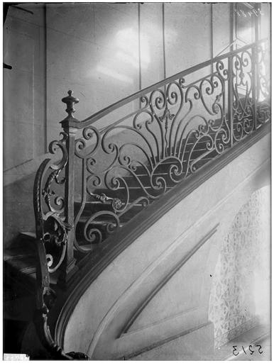 Rampe d'escalier