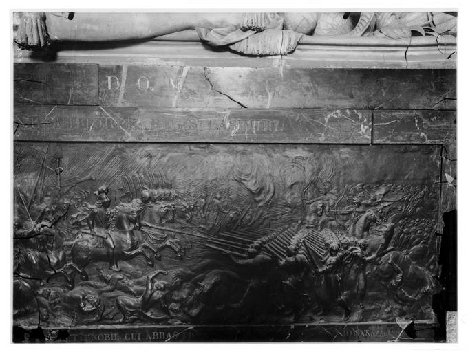 Bas-relief du tombeau de Jean Casimir, roi de Pologne