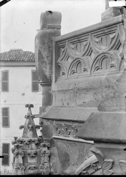 Balustrade, détail