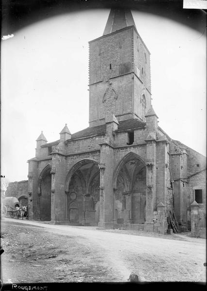 Porche et clocher