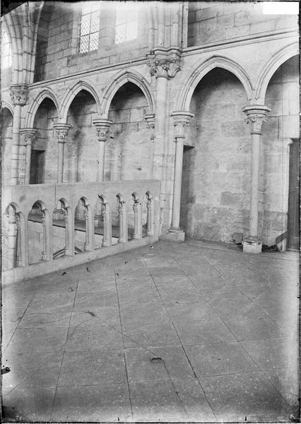 Triforium, pris de la tribune