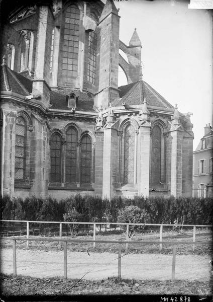 Extérieur, chapelle absidiale