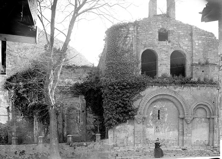 Façade nord : abside et transept