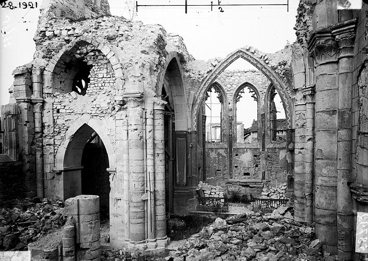 Bras nord du transept et choeur