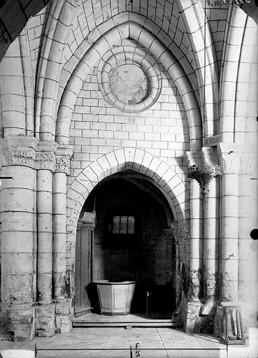 Bras nord du transept, intérieur