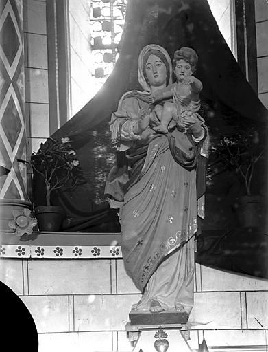 Statue, la Vierge et l'Enfant - © Ministère de la Culture (France), Médiathèque du patrimoine et de la photographie, diffusion RMN-GP