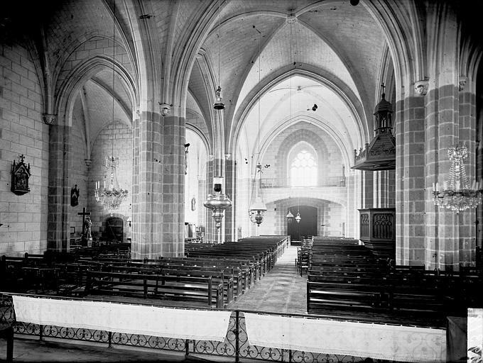 Nef, vue du choeur