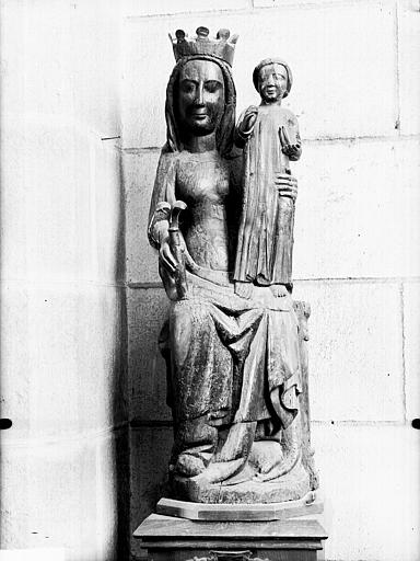 Statue, la Vierge et l'Enfant